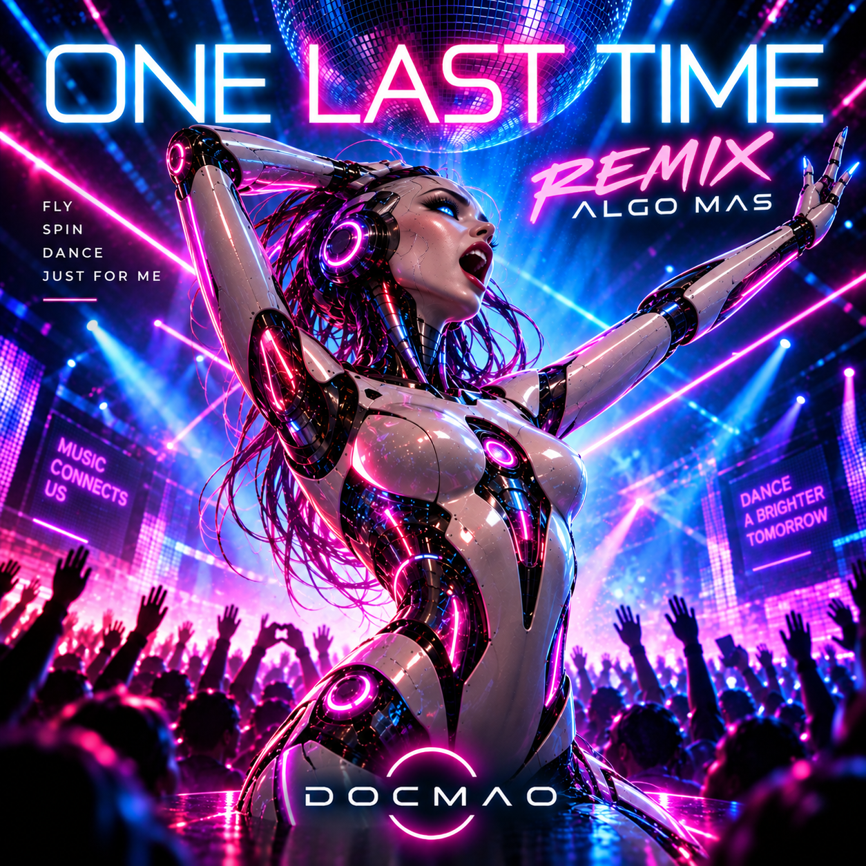 Pochette One Last Time — Remix DOCMAO